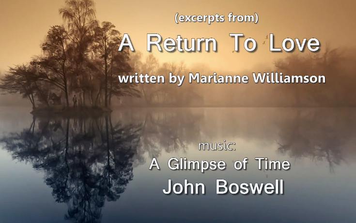 Marianne Williamson - A Return To Love; Spirit
