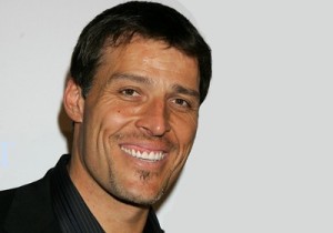 Motivational speaker Tony Robbins is best known for self-help books, infomercials and fire-walking technique. His writing subjects range from health & energy and ovecoming fears to enhancing relationships. His programs have reached more than 4 million people in 100 countries worldwide.