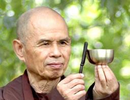 Thich Nhat Hanh-Nhat Hanh was born in in 1926 in Central Vietnam. He joined the monastery at age 16, received training in Zen and the Mahayana School of Buddhism and was ordained as a monk in 1949. He was appointed Editor in Chief of Vietnamese Buddhism in 1956 and later founded the La Boi Press, the Van Hanh Buddhist University in Saigon and the School of Youth for Social Services.