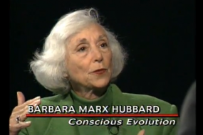 Barbara Marx Hubbard She is a Fellow of The Club of Budapest, and has received an honorary PhD in Conscious Evolution from the Giordano Bruno GlobalShift University. She has established a Chair in Conscious Evolution at Wisdom University and is member of many progressive organizations, including Evolutionary Leaders Group, Global New Thought (AGNT), as well as, The World Future Society. 