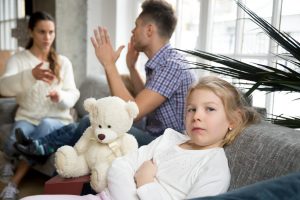 parents in toxic relations affect children