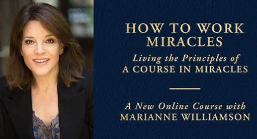 My journey to A Course in Miracles - Marianne Williamson-awaken