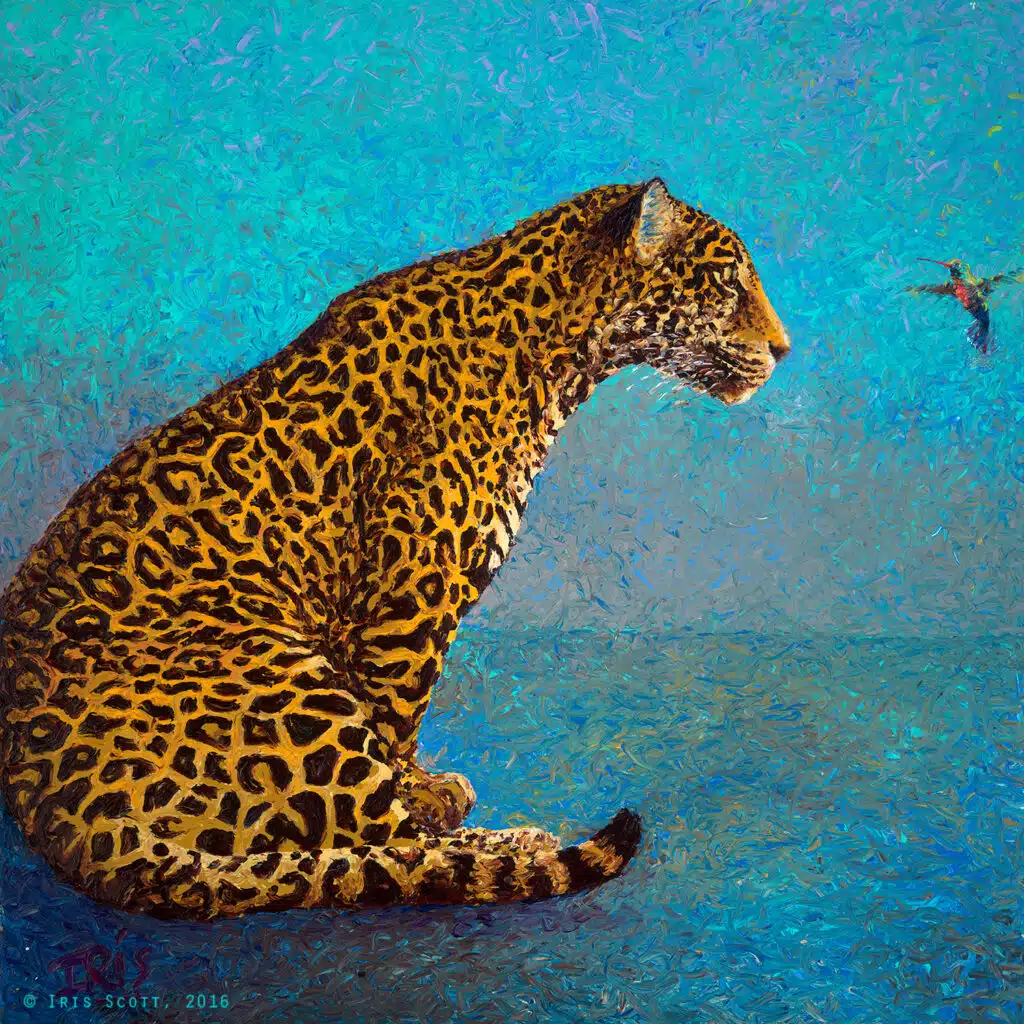 Jaguar and Humming Bird-awaken