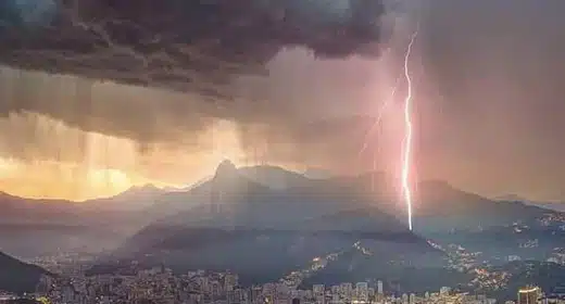 rainy sunset in Rio de Janeiro, Brazil 2-awaken