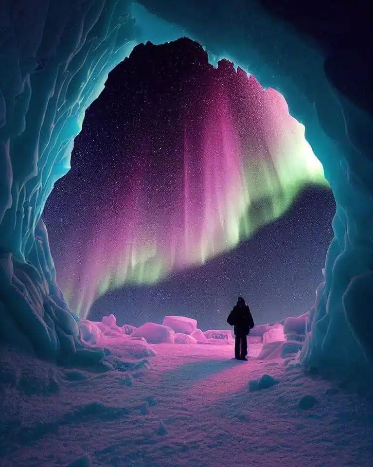 Portal to the Heavens Alaskan Aurora-awaken