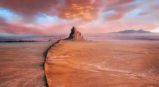 "the winged rock" in Navajo-awaken