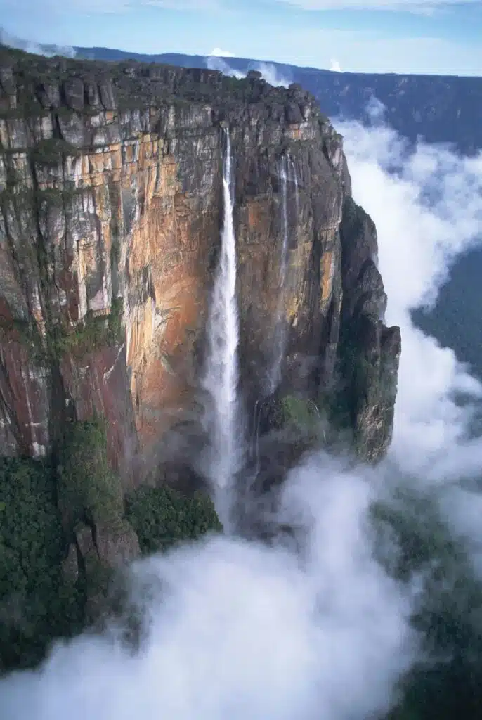 Angel's Falls, located in Venezuela.-awaken