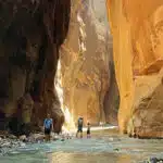 Narrows In Zion National Park-awaken