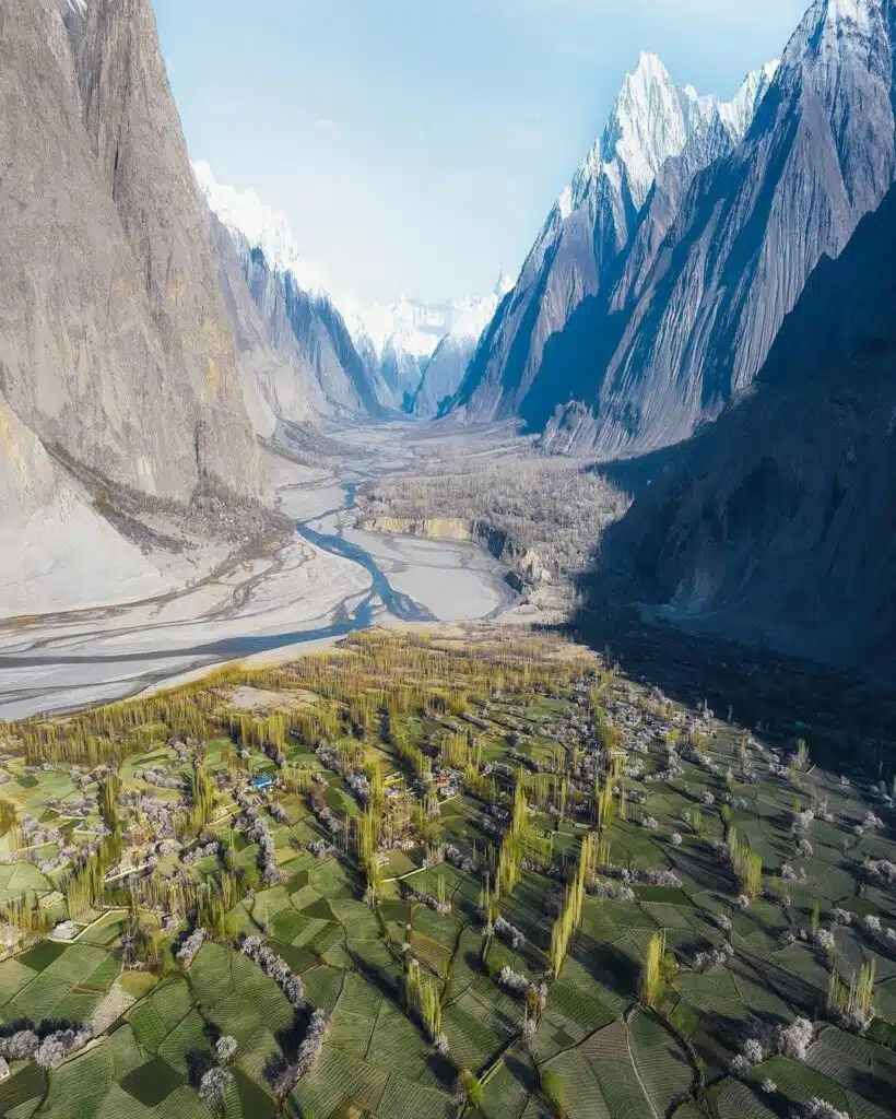 Shigar valley & the mighty walls of Karakurm ranges-awaken