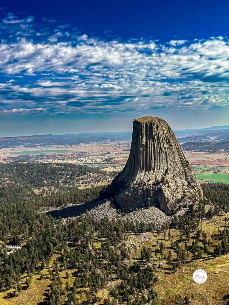 Devils Tower in Wyoming-awaken