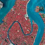 Venice, Italy from above.awaken