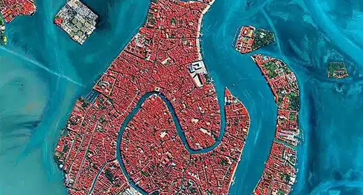 Venice, Italy from above.awaken