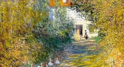 Claude Monet "Geese in the creek" - 1874-awaken