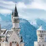 Neuschwanstein Castle . Bavaria Germany-awaken