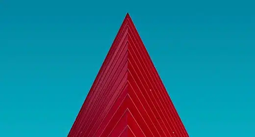 red-architecture-building-triangle-awaken