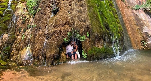 Ribbon Falls In Arizona, USA-awaken