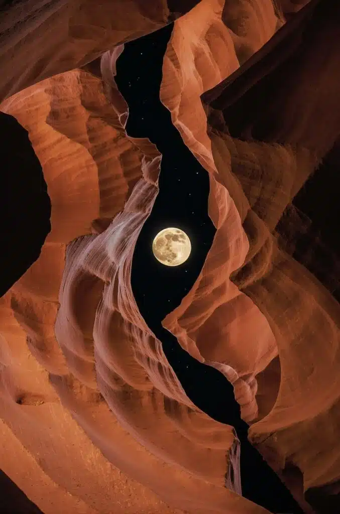 Incredible shot in Antelope Canyon-awaken