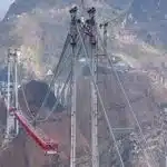 Amazing cable suspension bridge is being built in China-awaken