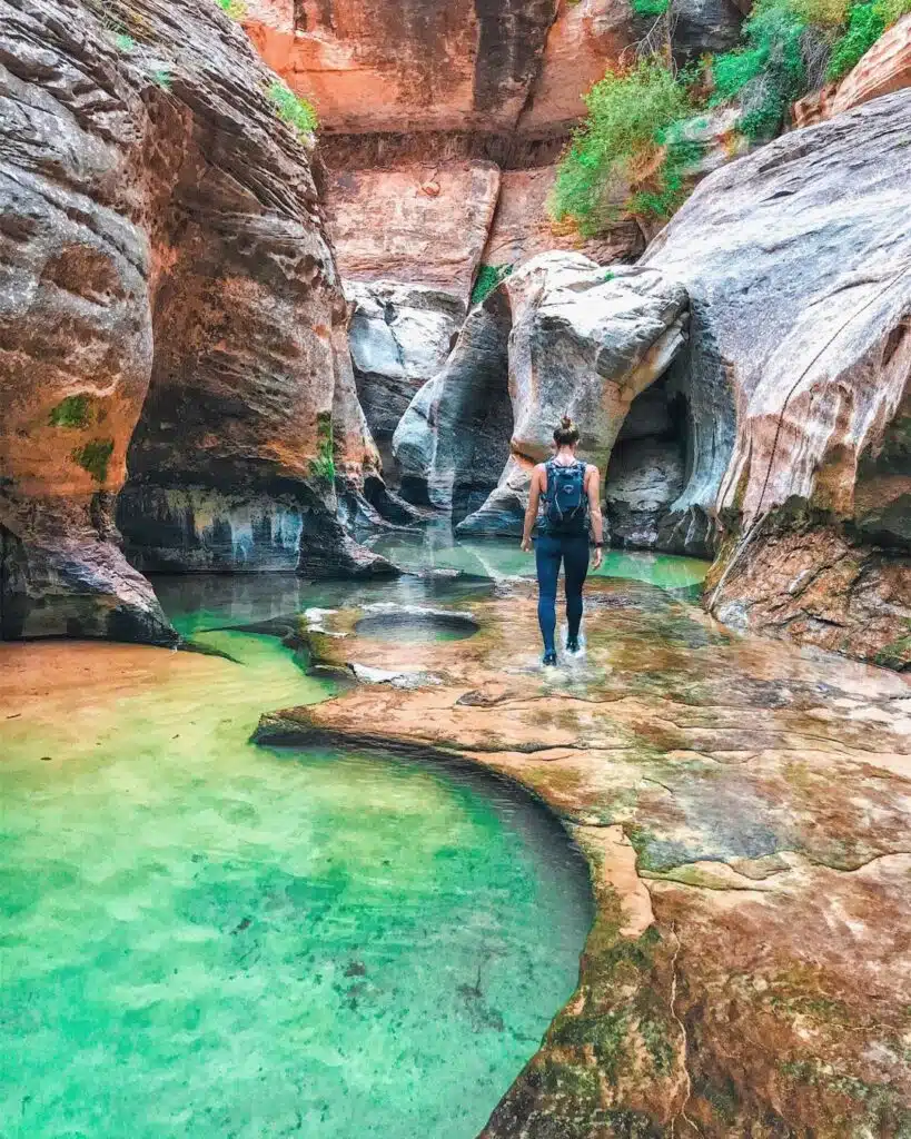 The Subway at Zion National Park In Utah-awaken