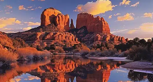 edral Rock, Sedona, Arizona... United States.-awaken
