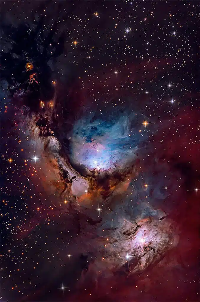 M78 Reflection nebula in Orión -awaken