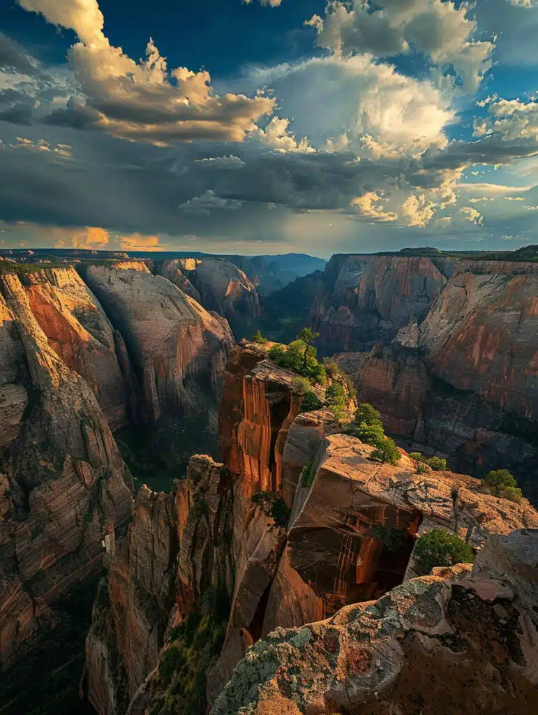 Zion National Park's Observation Point-awaken