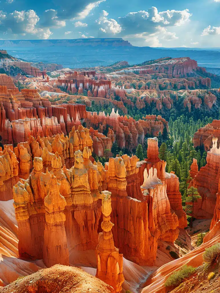 Bryce Canyon's Inspiration Point-awaken