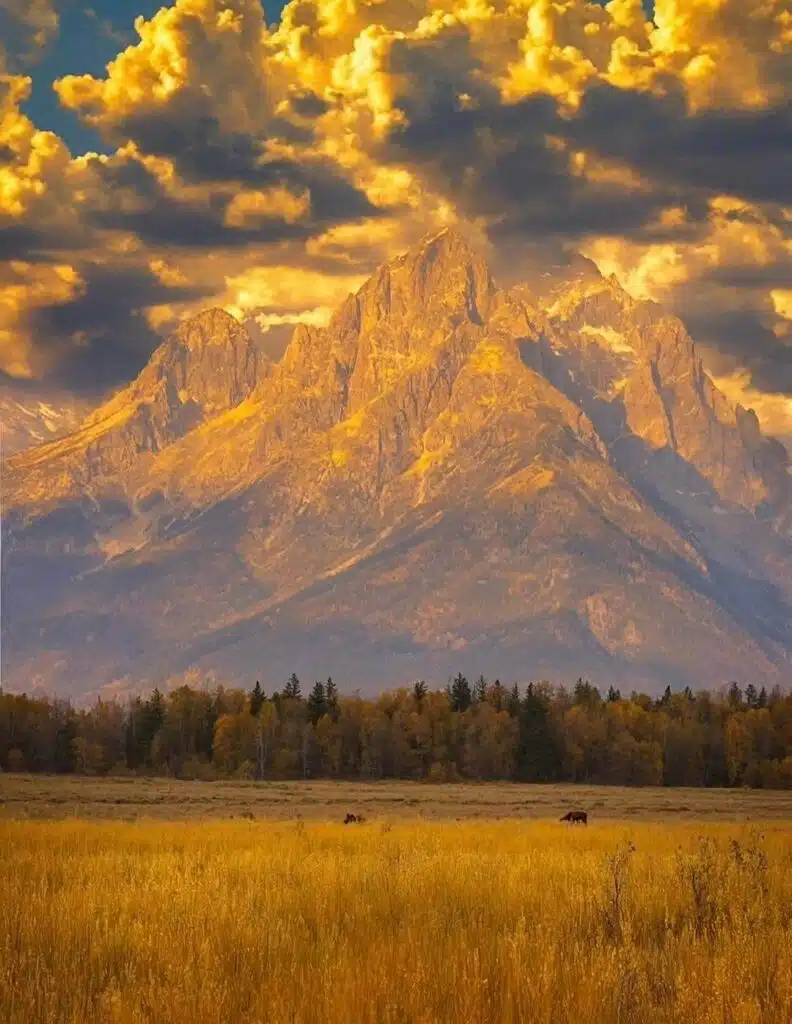 Grand Teton National Park in Wyoming-awaken