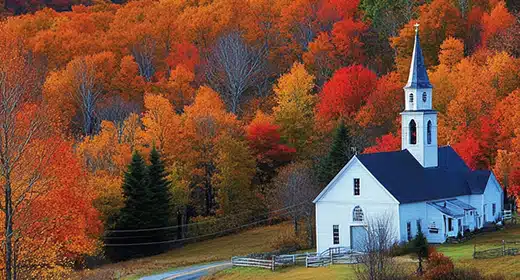 The White Mountains, New Hampshire-awaken