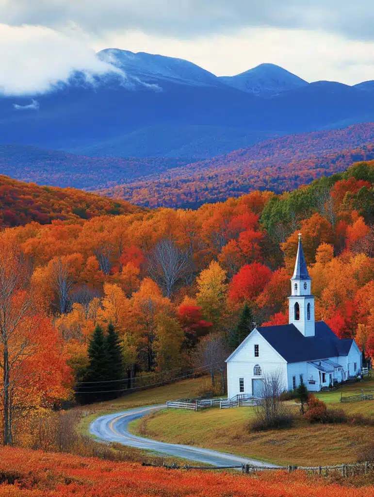 The White Mountains, New Hampshire-awaken