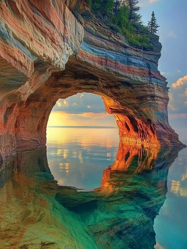 Pictured Rocks National Lakeshore, Michigan-awaken