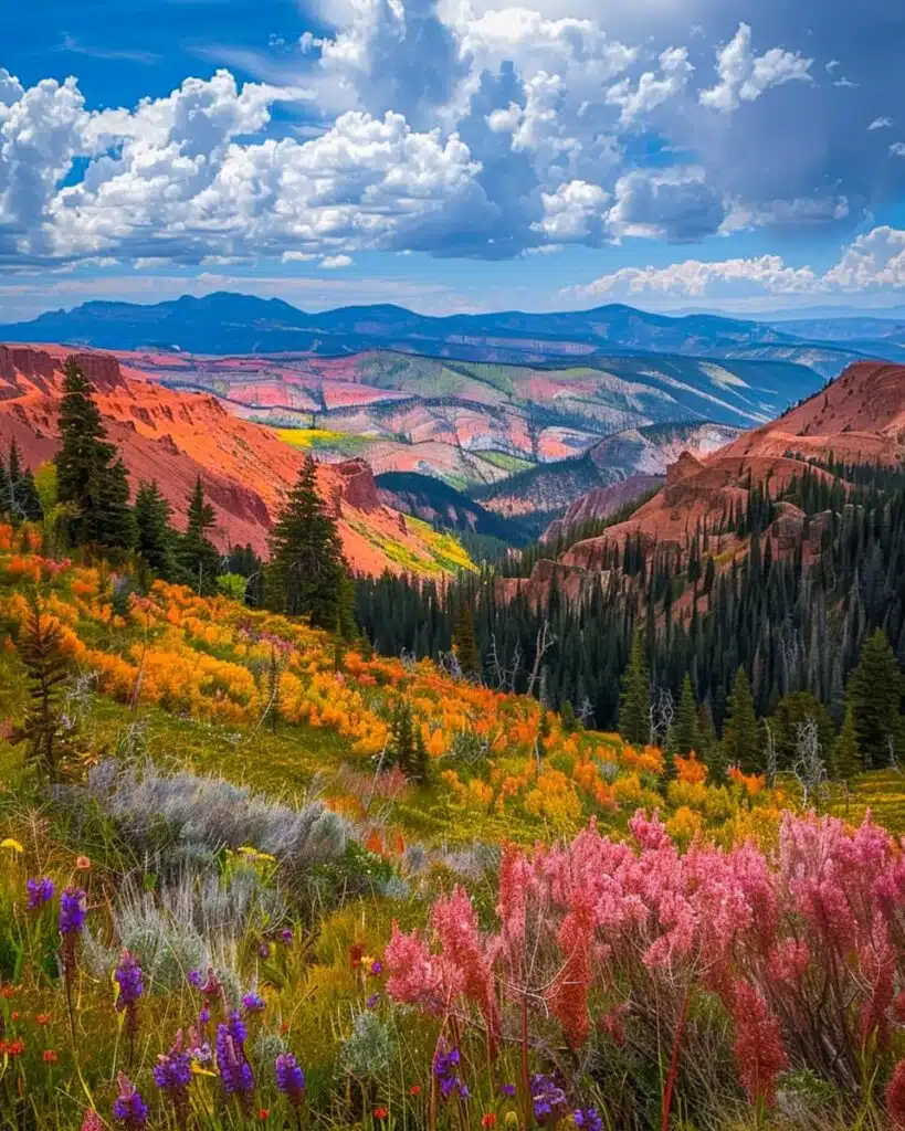 Alpine Pond Trail in Cedar Breaks National Monument-awaken