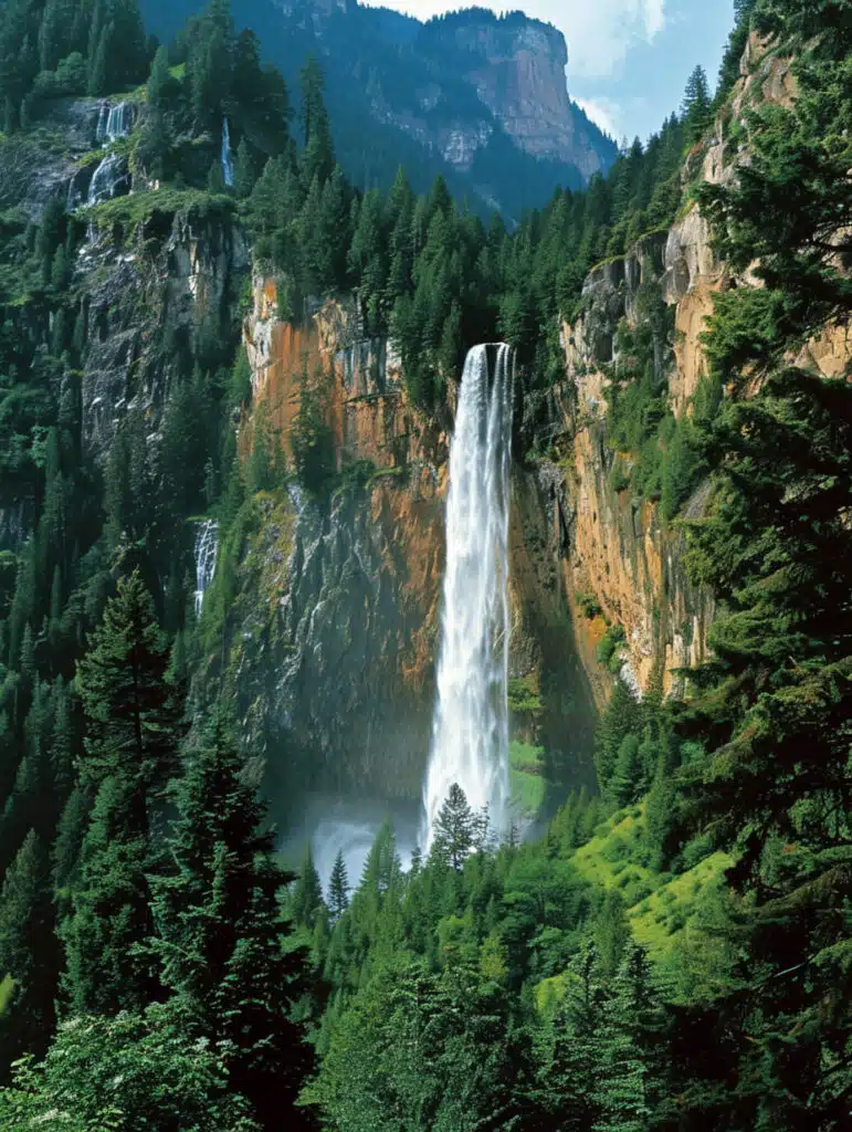 Latourell Falls, Oregon-awaken