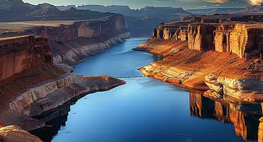 Glen Canyon Dam, Arizona-awaken