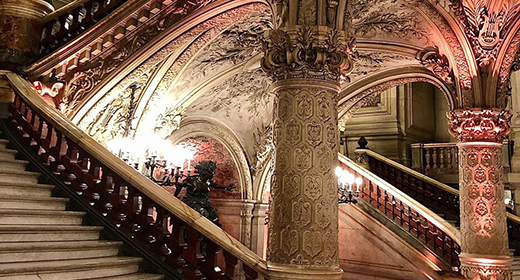 This is the lower level of the Paris Opera House.-awaken