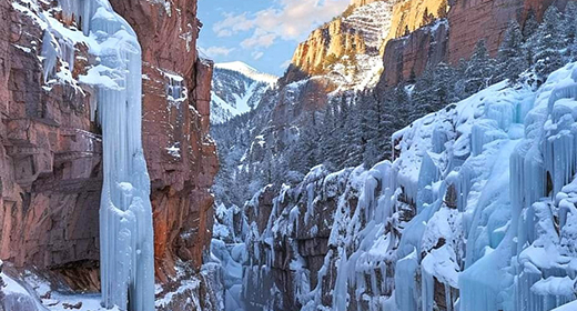 Ouray Ice Park in Colorado-awaken