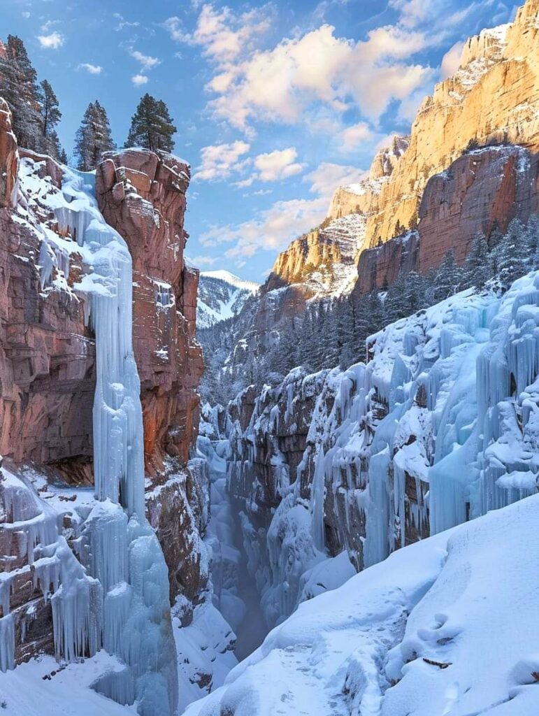 Ouray Ice Park in Colorado-awaken