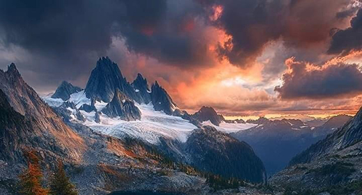 North Cascades National Park, Washington-awaken