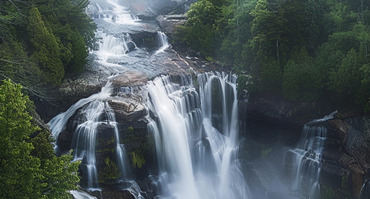 Whitewater Falls, North Carolina-awaken