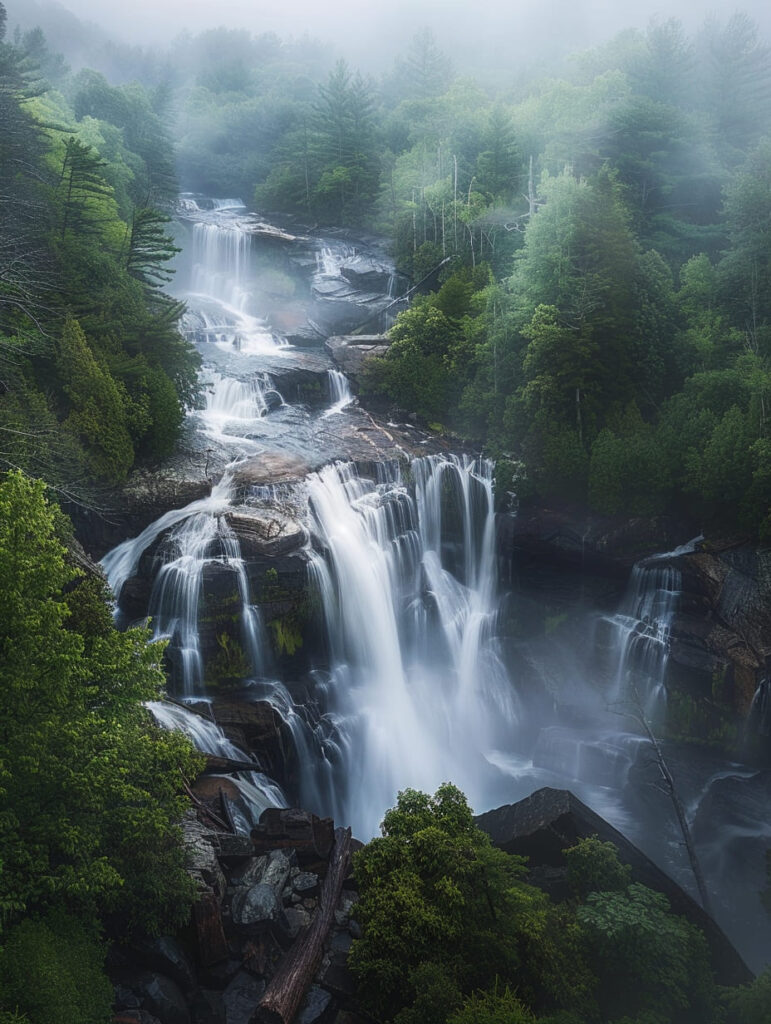 Whitewater Falls, North Carolina-awaken