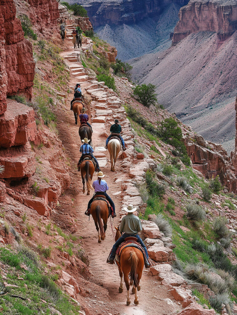 Bright Angel Trail, Arizona-awaken