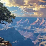 Grand Canyon National Park In Arizona, USA-awaken