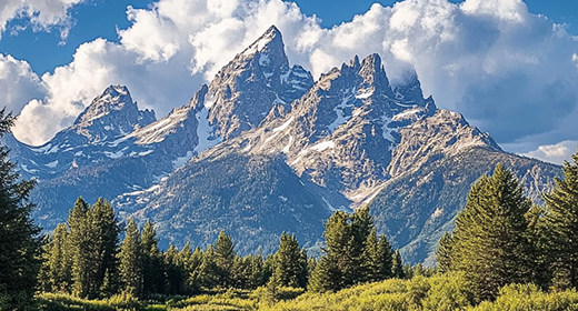 The Grand Tetons, Wyoming-awaken