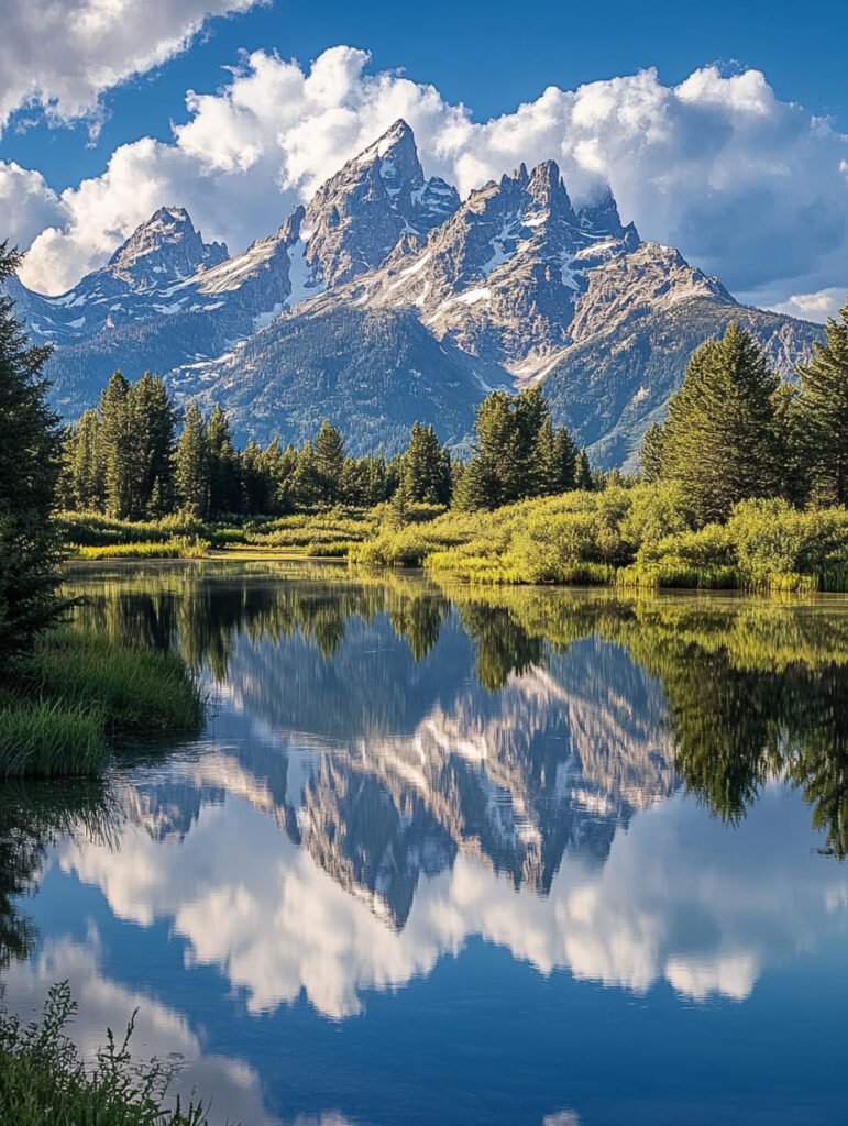 The Grand Tetons, Wyoming-awaken