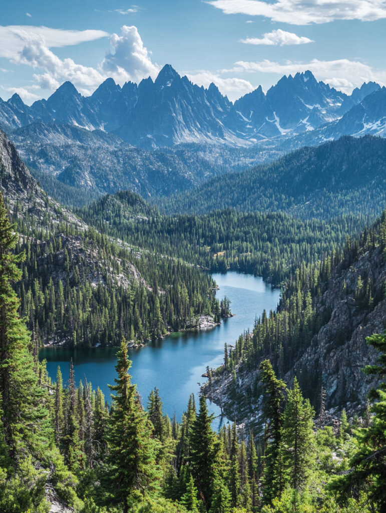 The Sawtooth Wilderness, Idaho-awaken