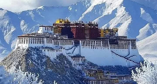 Beautiful Potala Palace, Lhasa, Tibet.-awaken