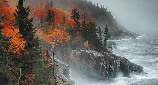 Acadia National Park in Maine-awaken