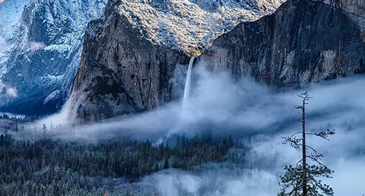 Tunnel View Yosemite National Park-awaken