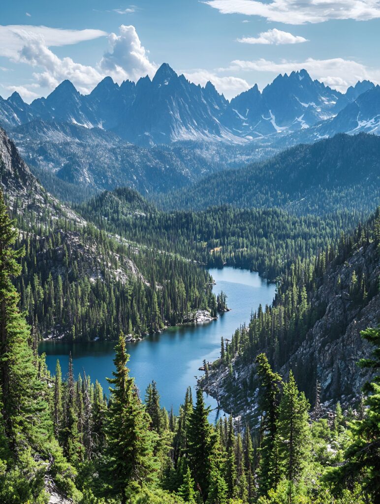 The Sawtooth Wilderness, Idaho-awaken