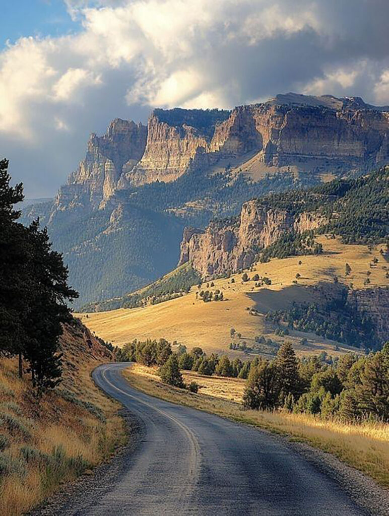 The Chief Joseph Scenic Byway, Wyoming-awaken